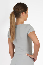 Flow-Grey-Ribbed-Crop-Tshirt-MokkSportswear