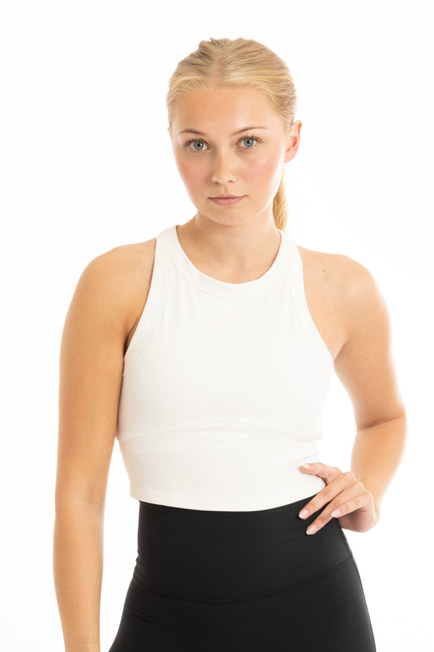 Livia White Top mokk sportswear women&