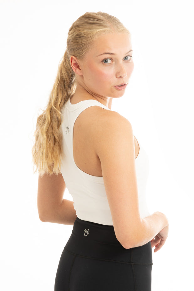 Livia White Top mokk sportswear women&