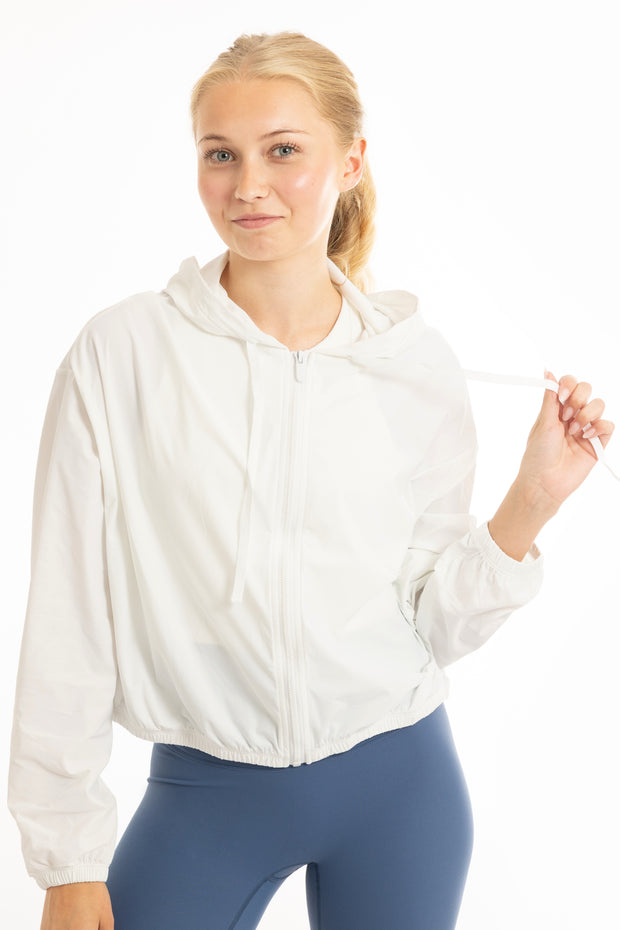 Ruby Soft Jacket White mokk sportswear women&