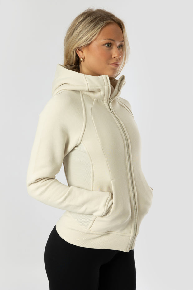 Mirella Beige Hoodie