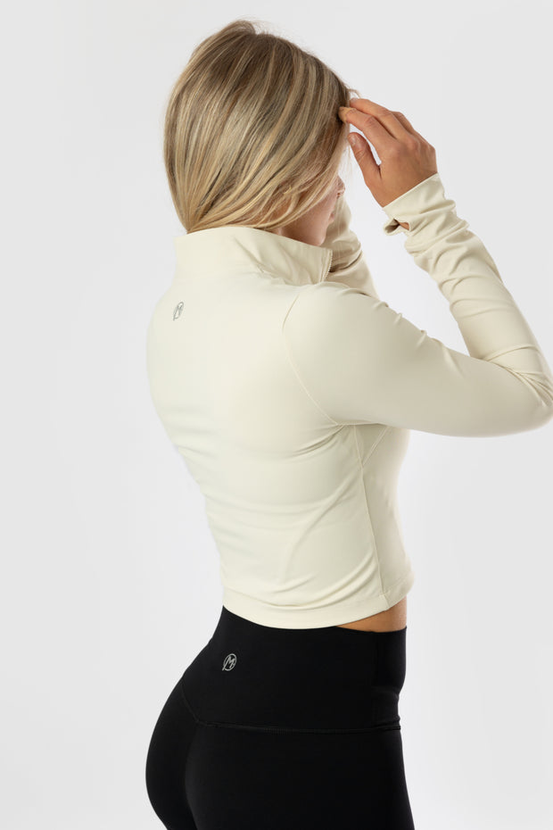 Lykke Creme Crop Long Sleeve
