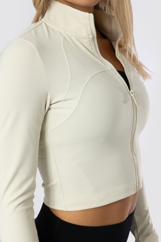 Lykke Creme Crop Long Sleeve