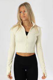 Lykke Creme Crop Long Sleeve