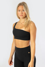 Ava Pro One-shoulder Ribbed Top