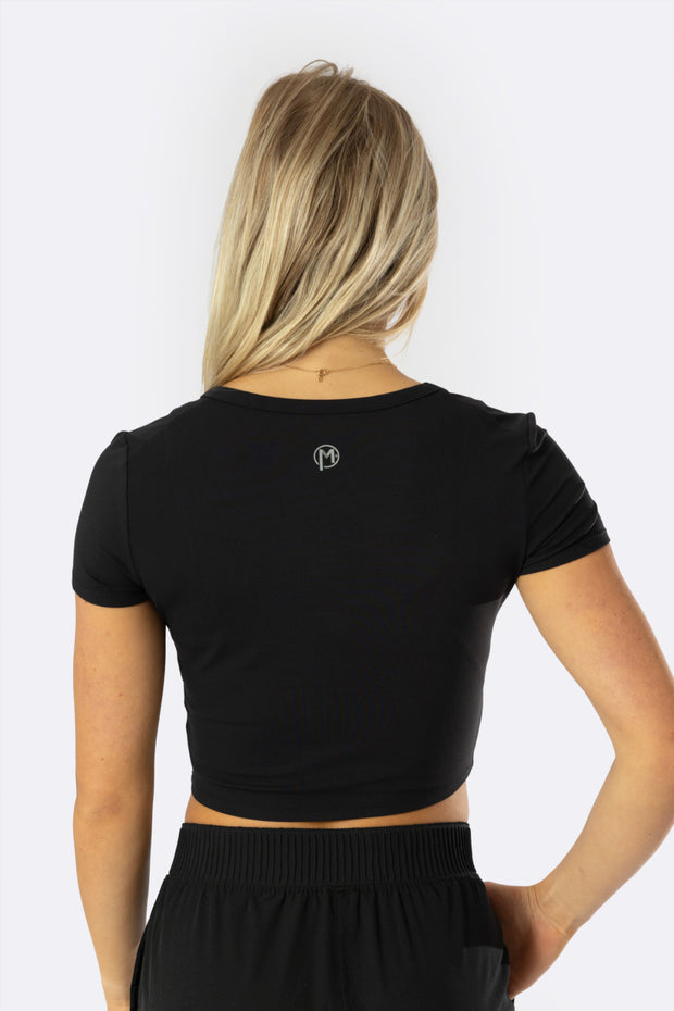 Svea Soft Black T-shirt