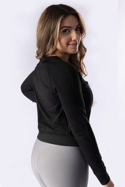 Ella Black Sweater mokk sportswear