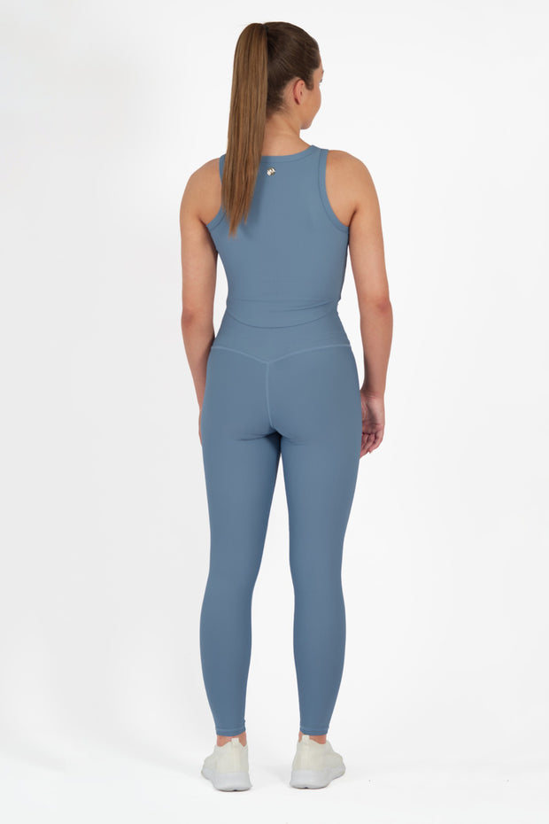 Flow-Blue-Ribbed-Seamless-Tights-MokkSportswear