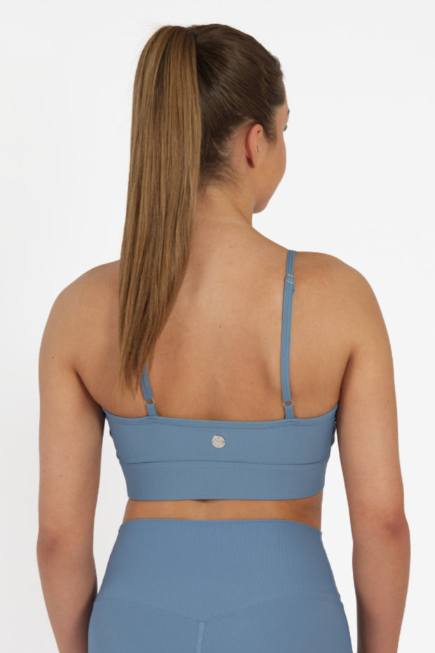 Flow-Blue-Ribbed-Strap-Bra-MokkSportswear