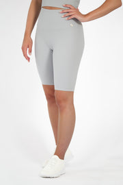 Flow-Grey-Ribbed-Seamless-Biker-Shorts-MokkSportswear