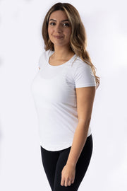 White soft t-shirt mokk sportswear